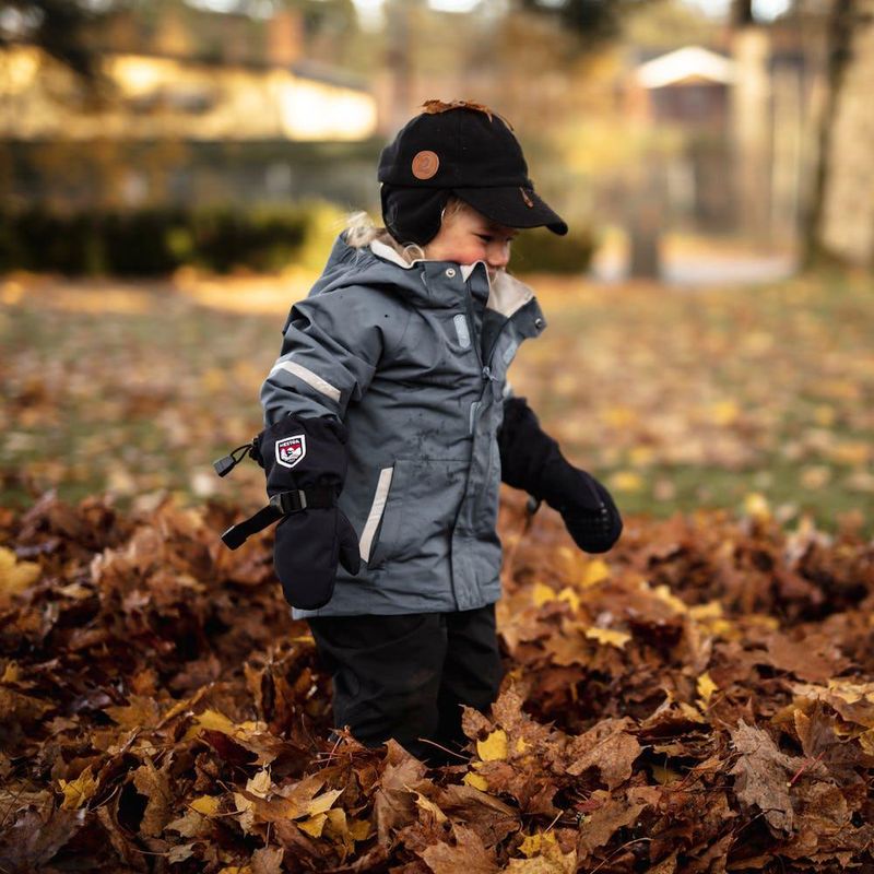 HESTRA Fjellvotten Jr - mitt Svart